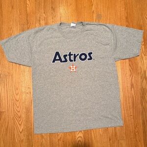 Gray Houston Astros T-Shirt Sz XL